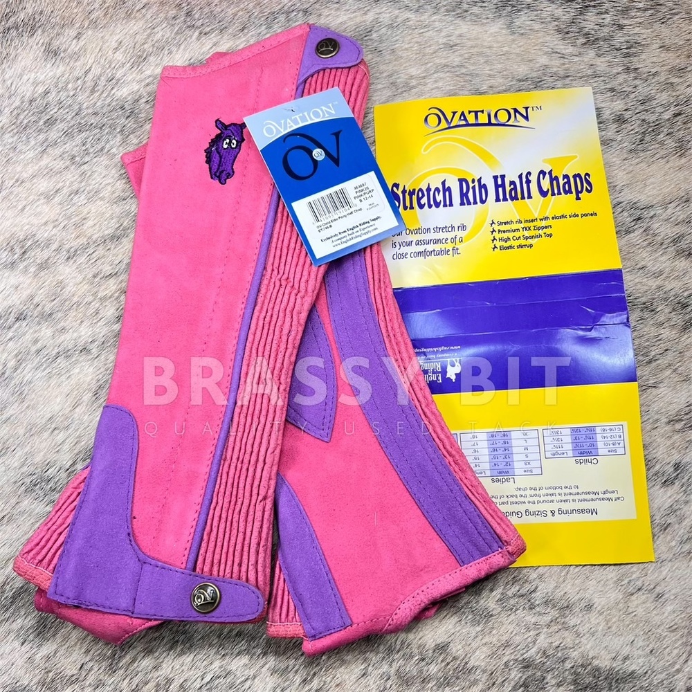 Ovation Children's Horse Riding Half Chaps